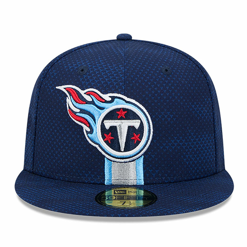 Tennessee Titans New Era 2024 Sideline 59FIFTY Fitted Hat Navy - NFL