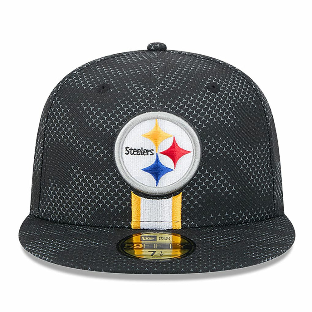Pittsburgh Steelers New Era 2024 Sideline 59FIFTY Fitted Hat Black - NFL