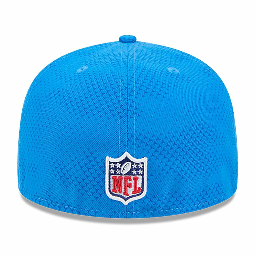 Detroit Lions New Era 2024 Sideline 59FIFTY Fitted Hat Blue - NFL
