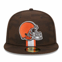 Cleveland Browns New Era 2024 Sideline 59FIFTY Fitted Hat Brown - NFL