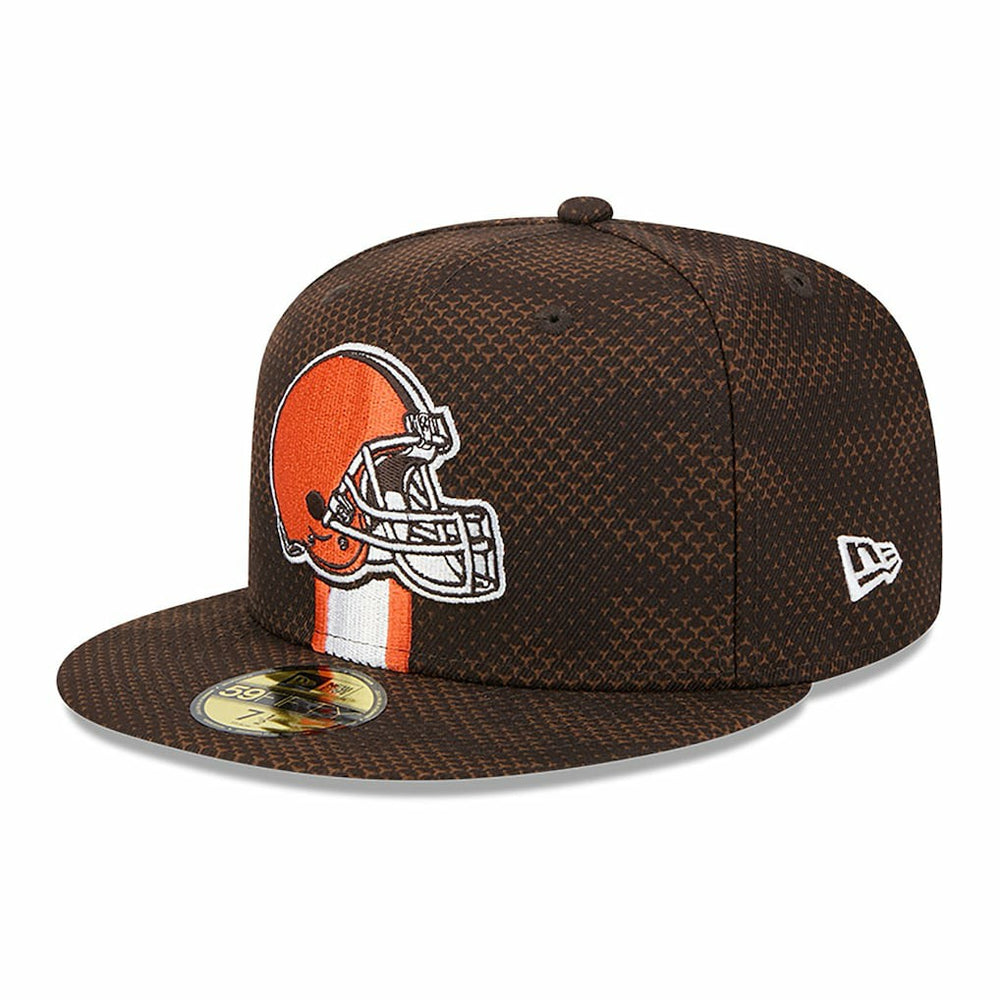 Cleveland Browns New Era 2024 Sideline 59FIFTY Fitted Hat Brown - NFL