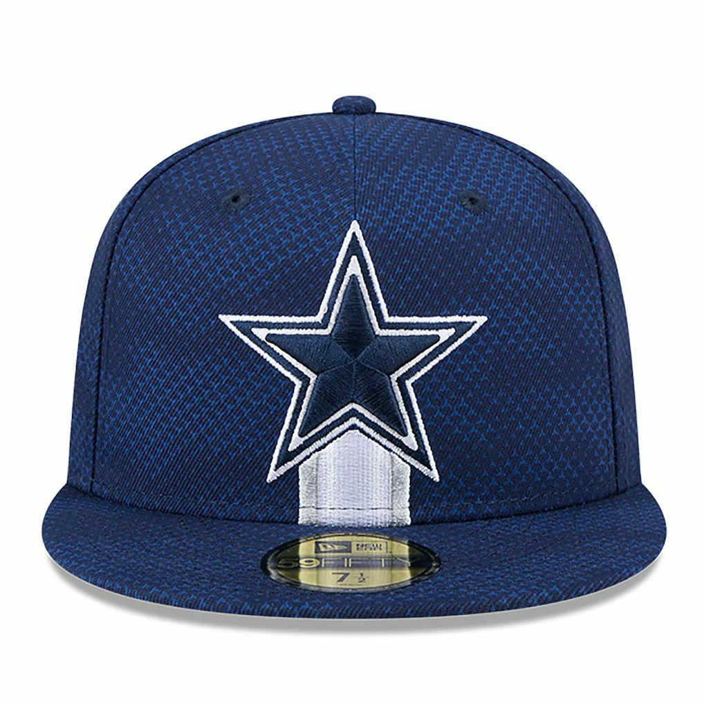 Dallas Cowboys New Era 2024 Sideline 59FIFTY Fitted Hat Navy - NFL