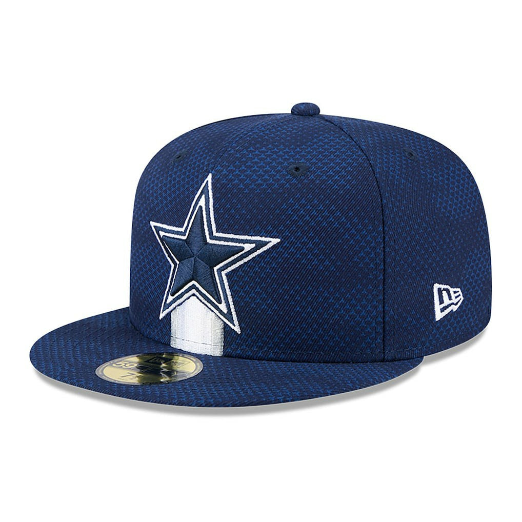 Dallas Cowboys New Era 2024 Sideline 59FIFTY Fitted Hat Navy - NFL