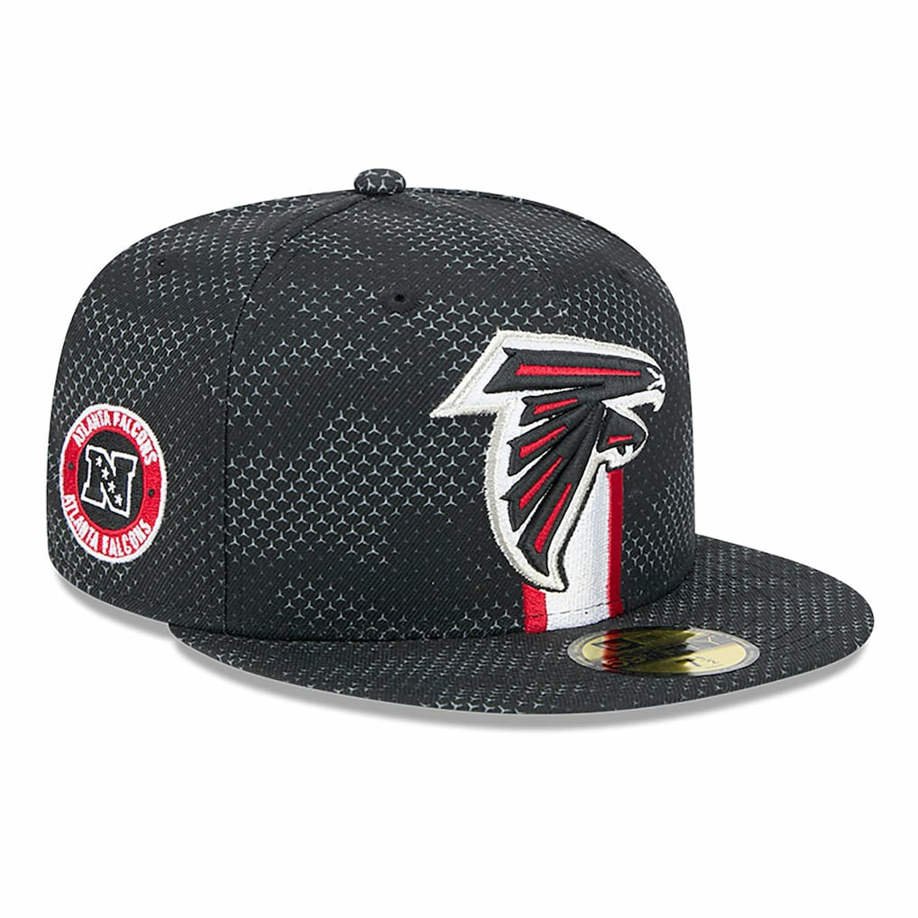 Atlanta Falcons New Era 2024 Sideline 59FIFTY Fitted Hat Black - NFL