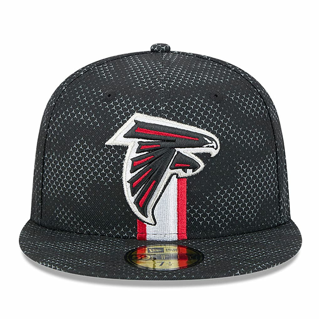 Atlanta Falcons New Era 2024 Sideline 59FIFTY Fitted Hat Black - NFL