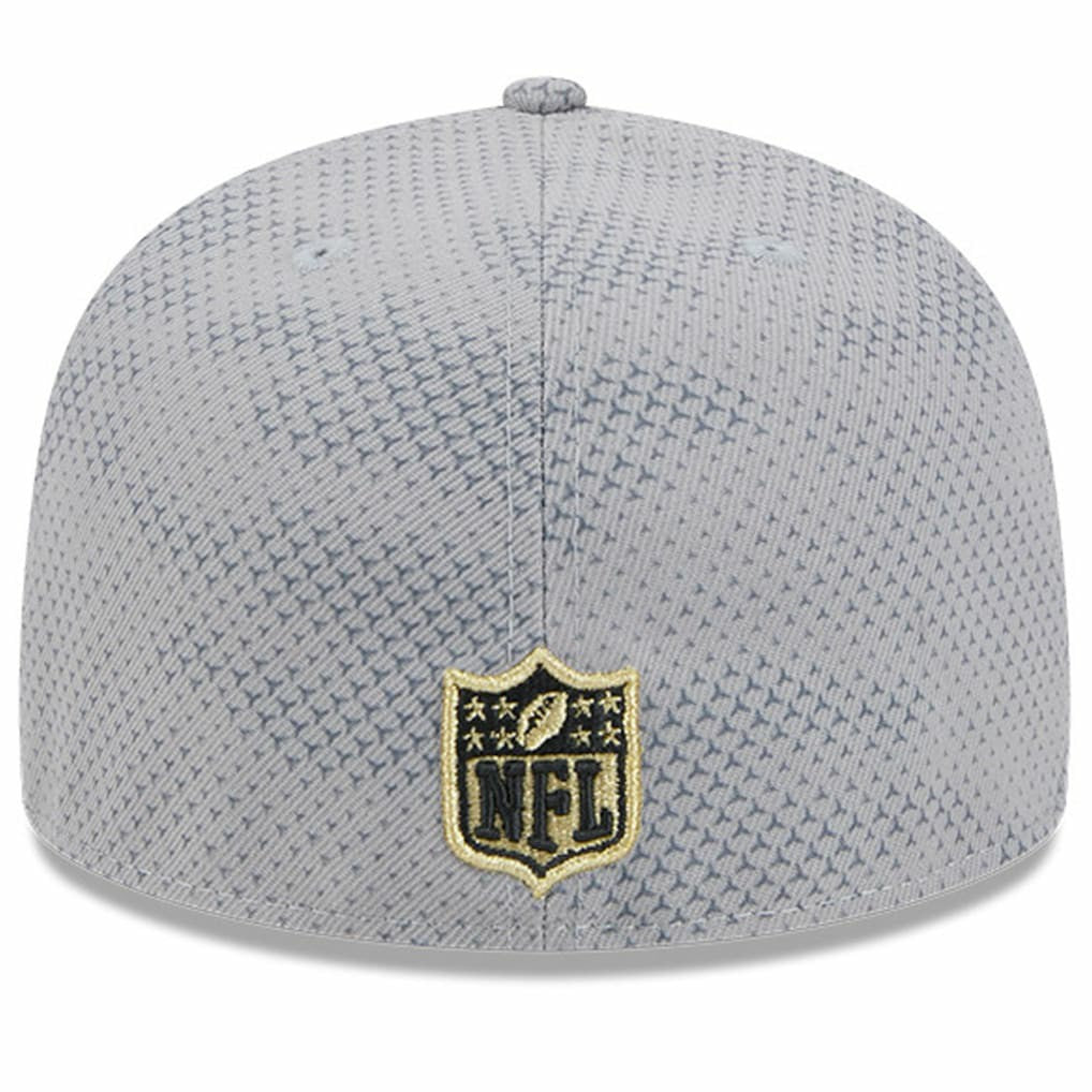 New Orleans Saints New Era 2024 Sideline 59FIFTY Fitted Hat Gray - NFL