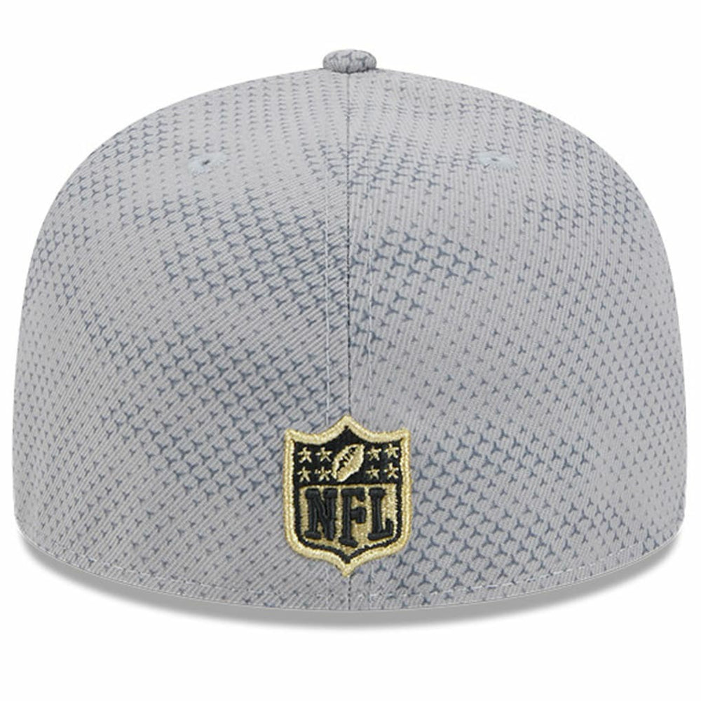 New Orleans Saints New Era 2024 Sideline 59FIFTY Fitted Hat Gray - NFL