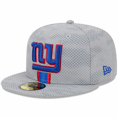 New York Giants New Era 2024 Sideline 59FIFTY Fitted Hat Gray - NFL