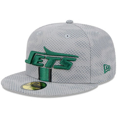 New York Jets New Era 2024 Sideline 59FIFTY Fitted Hat Gray - NFL