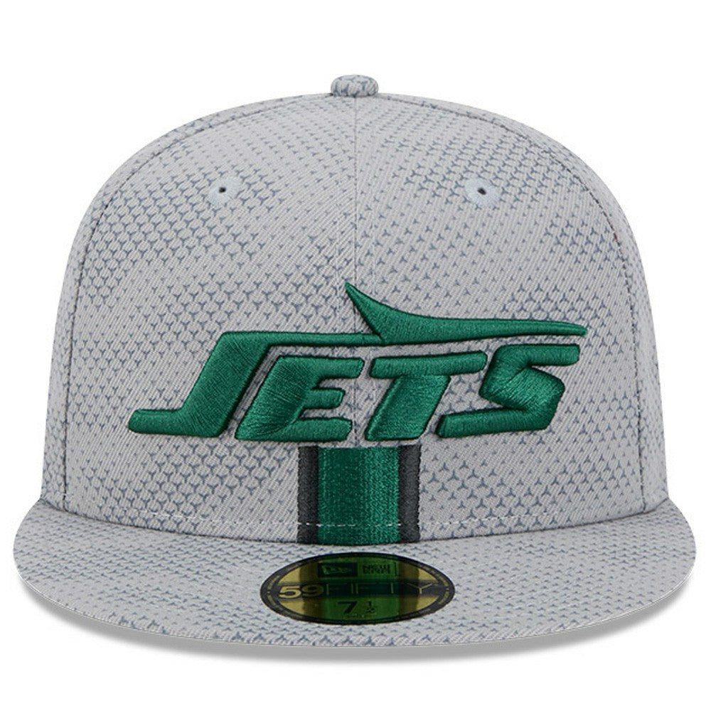 New York Jets New Era 2024 Sideline 59FIFTY Fitted Hat Gray - NFL