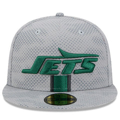 New York Jets New Era 2024 Sideline 59FIFTY Fitted Hat Gray - NFL