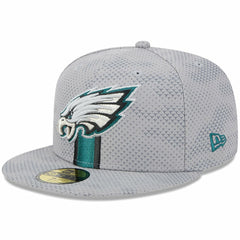 Philadelphia Eagles New Era 2024 Sideline 59FIFTY Fitted Hat Gray - NFL