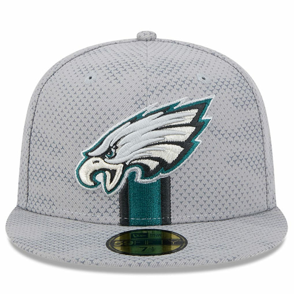 Philadelphia Eagles New Era 2024 Sideline 59FIFTY Fitted Hat Gray - NFL