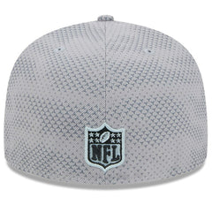 Las Vegas Raiders New Era 2024 Sideline 59FIFTY Fitted Hat Gray - NFL