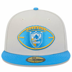 Los Angeles Chargers New Era 2024 Sideline Historic 59FIFTY Fitted Hat Stone/Powder Blue - NFL