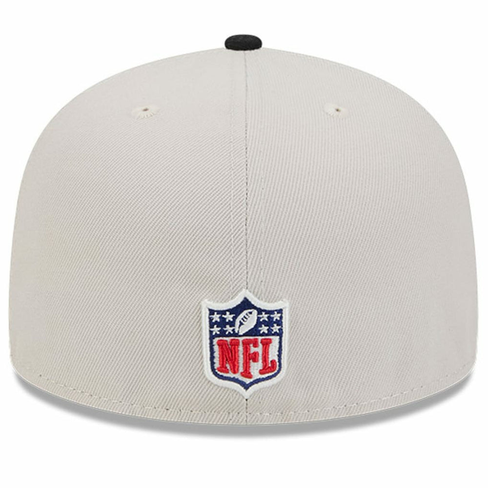 New Orleans Saints New Era 2024 Sideline Historic 59FIFTY Fitted Hat Stone/Black - NFL