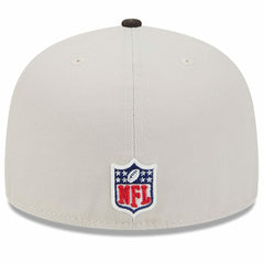Cleveland Browns New Era 2024 Sideline Historic 59FIFTY Fitted Hat Stone/Brown - NFL