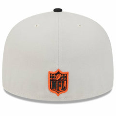 Cincinnati Bengals New Era 2024 Sideline Historic 59FIFTY Fitted Hat Stone/Black - NFL