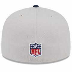 Dallas Cowboys New Era 2024 Sideline Historic 59FIFTY Fitted Hat Stone/Navy - NFL