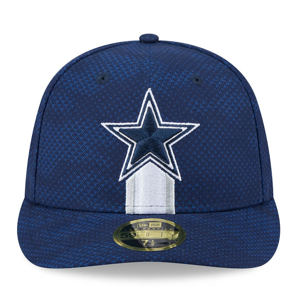 Dallas Cowboys New Era 2024 Sideline Low Profile 59FIFTY Fitted Hat Navy - NFL
