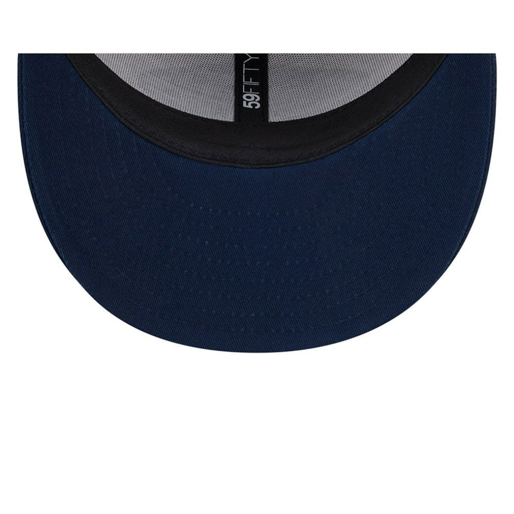 Dallas Cowboys New Era Male 2024 Sideline Historic Low Profile 59FIFTY Fitted Hat Stone/Navy - NFL