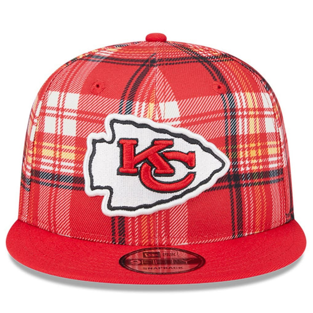 Kansas City Chiefs New Era 2024 Sideline Statement 9FIFTY Snapback Hat Red - NFL
