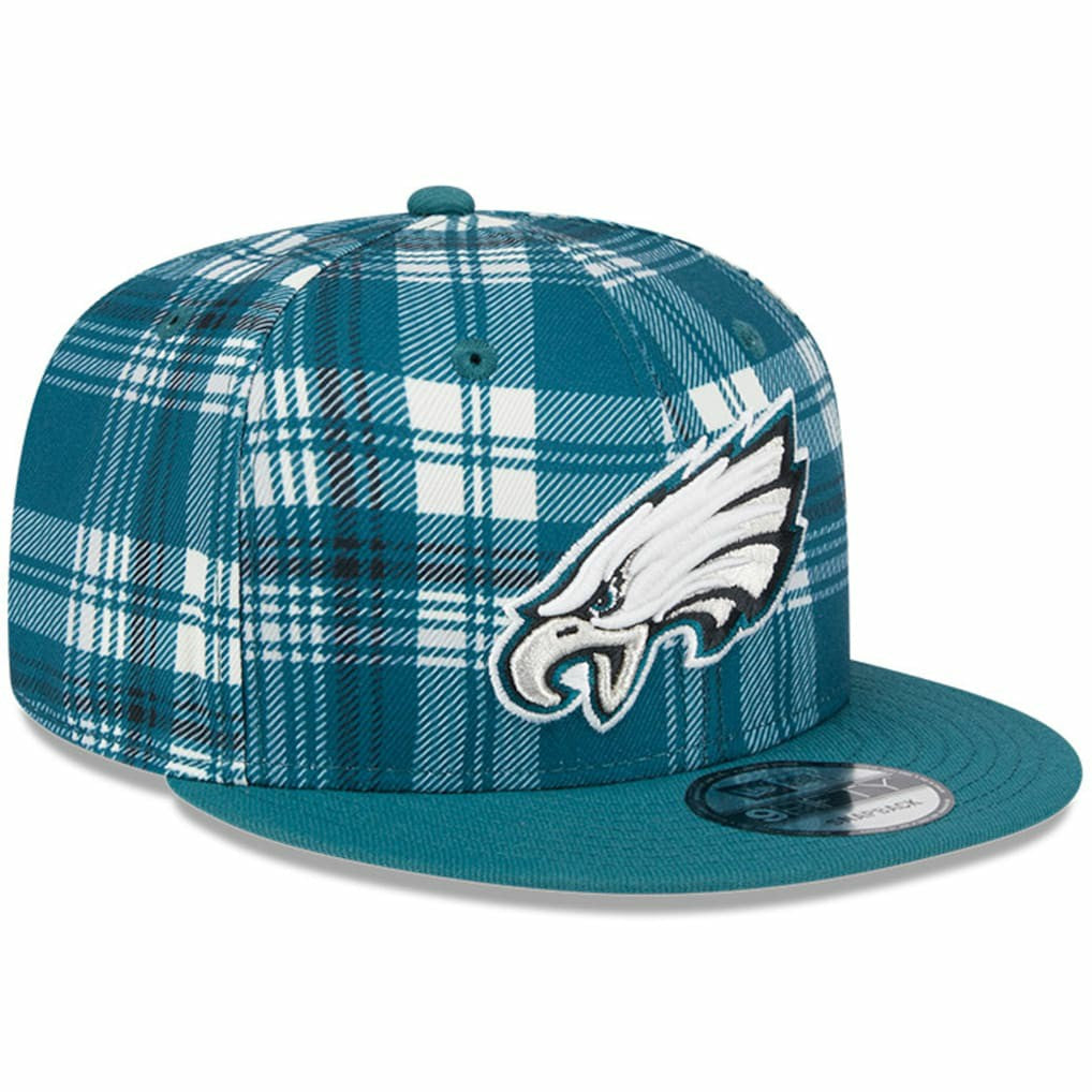 Philadelphia Eagles New Era 2024 Sideline Statement 9FIFTY Snapback Hat Midnight Green - NFL