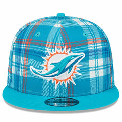 Miami Dolphins New Era 2024 Sideline Statement 9FIFTY Snapback Hat Aqua - NFL
