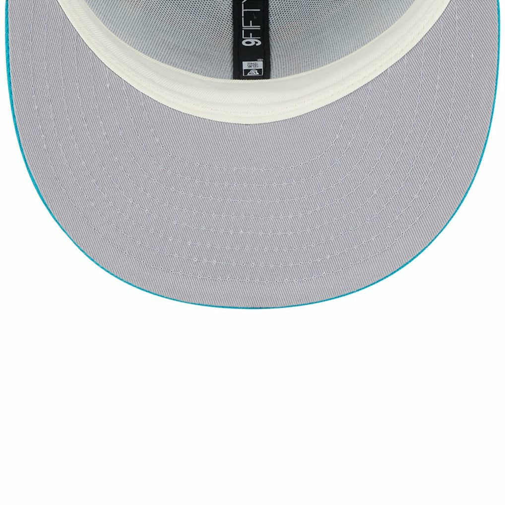 Miami Dolphins New Era 2024 Sideline Statement 9FIFTY Snapback Hat Aqua - NFL