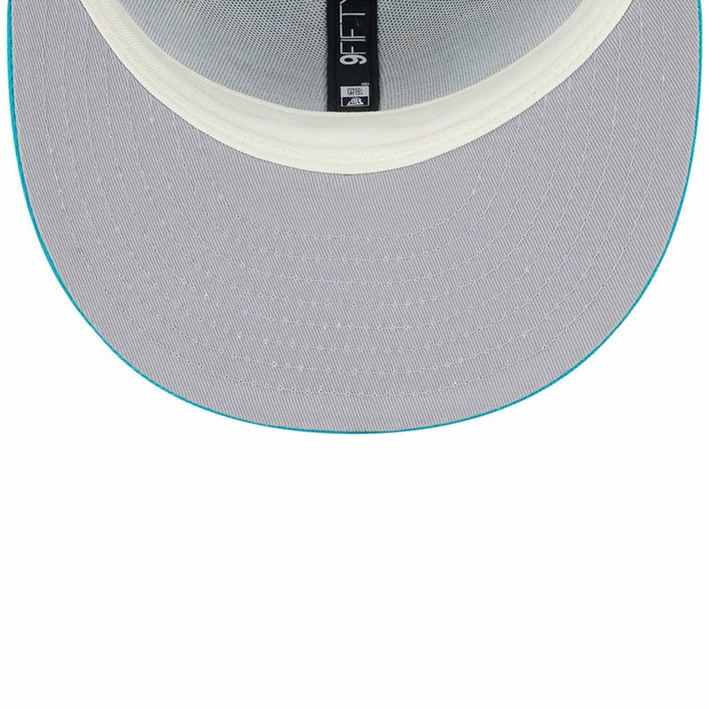 Miami Dolphins New Era 2024 Sideline Statement 9FIFTY Snapback Hat Aqua - NFL