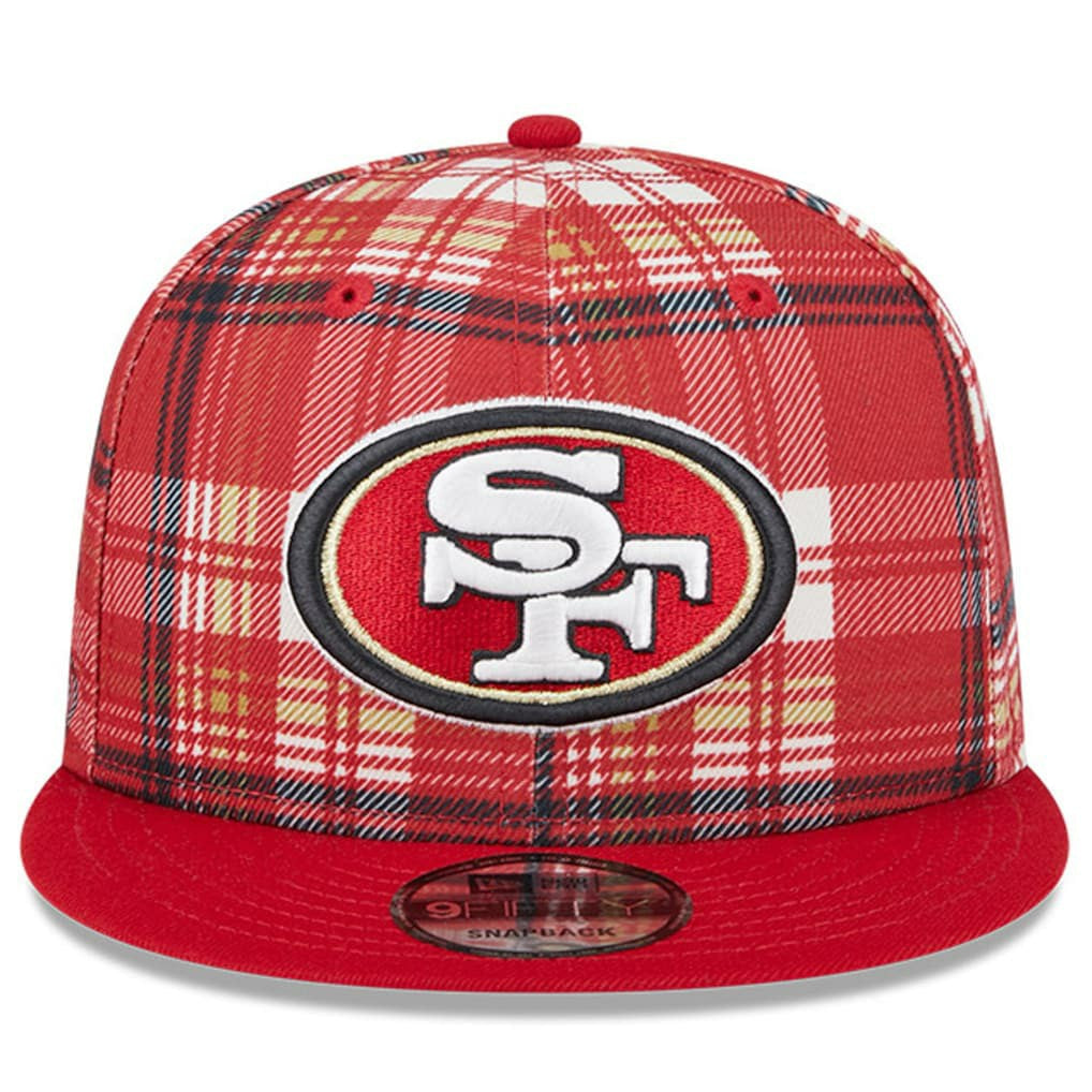 San Francisco 49ers New Era 2024 Sideline Statement 9FIFTY Snapback Hat Scarlet - NFL