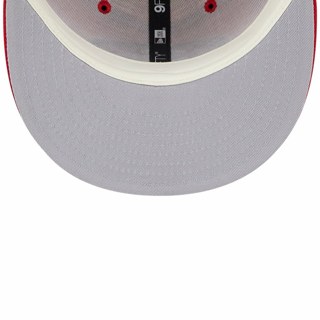 San Francisco 49ers New Era 2024 Sideline Statement 9FIFTY Snapback Hat Scarlet - NFL