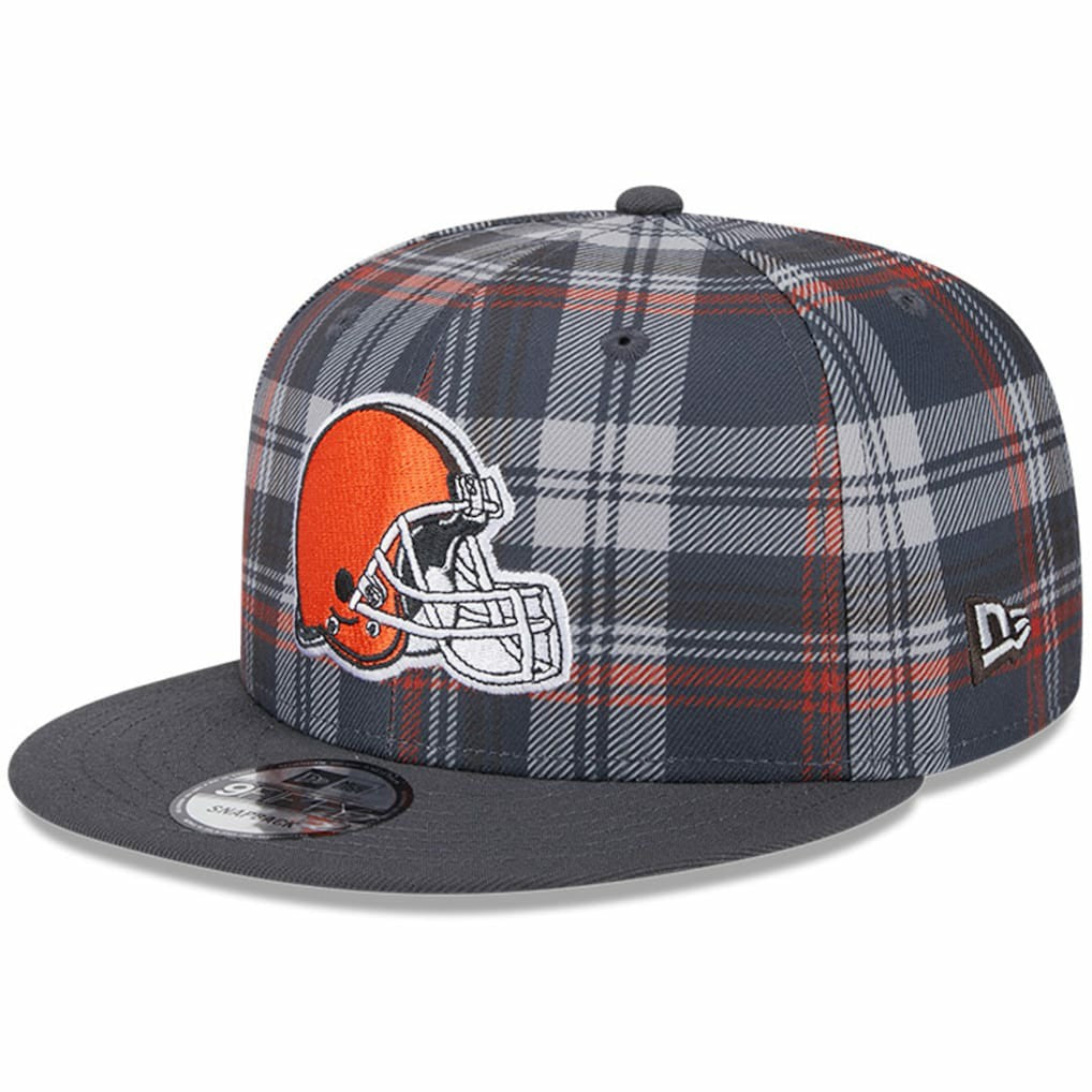 Cleveland Browns New Era 2024 Sideline Statement 9FIFTY Snapback Hat Gray - NFL