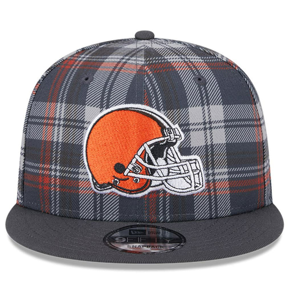 Cleveland Browns New Era 2024 Sideline Statement 9FIFTY Snapback Hat Gray - NFL