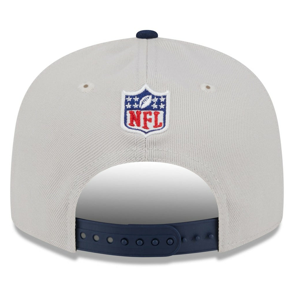 Dallas Cowboys New Era 2024 Sideline Historic 9FIFTY Snapback Hat Stone/Navy - NFL