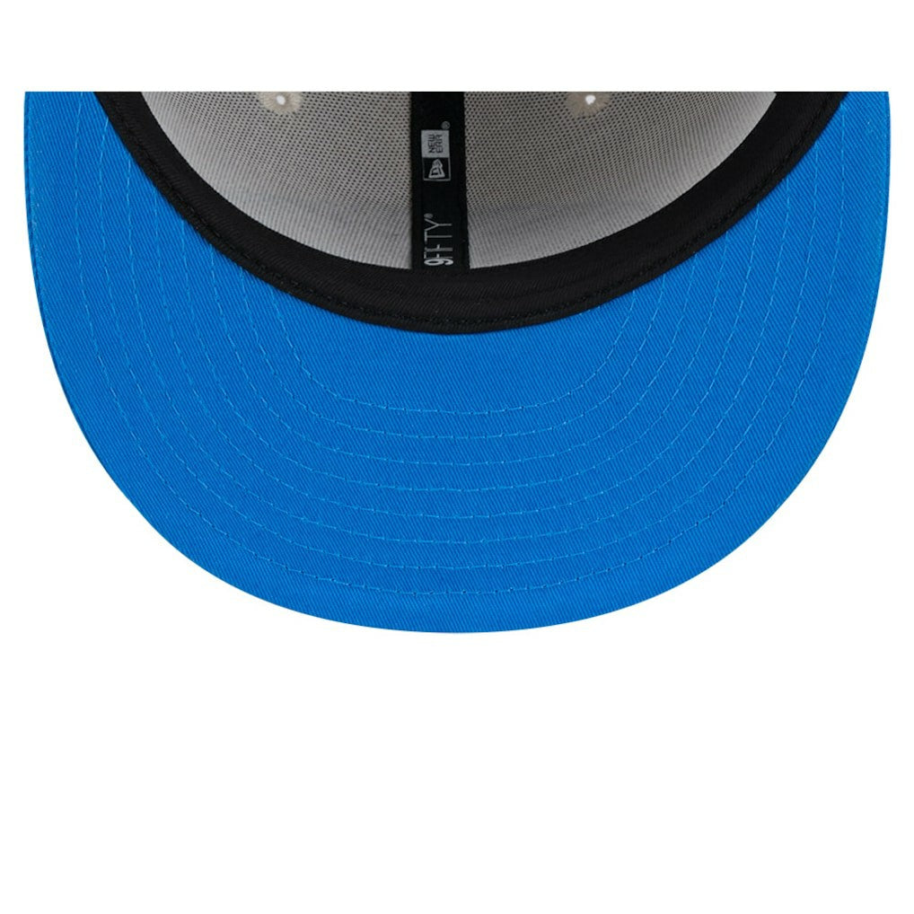 Detroit Lions New Era 2024 Sideline Historic 9FIFTY Snapback Hat Stone/Blue - NFL