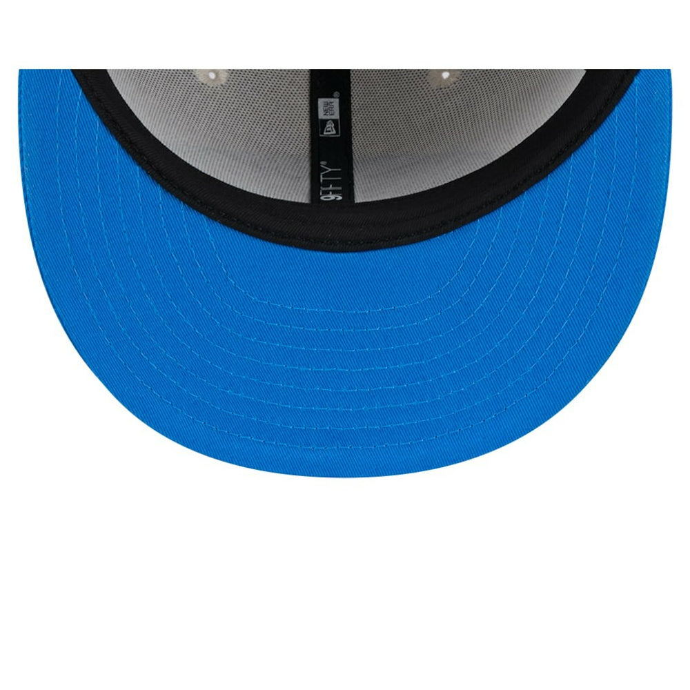 Detroit Lions New Era 2024 Sideline Historic 9FIFTY Snapback Hat Stone/Blue - NFL