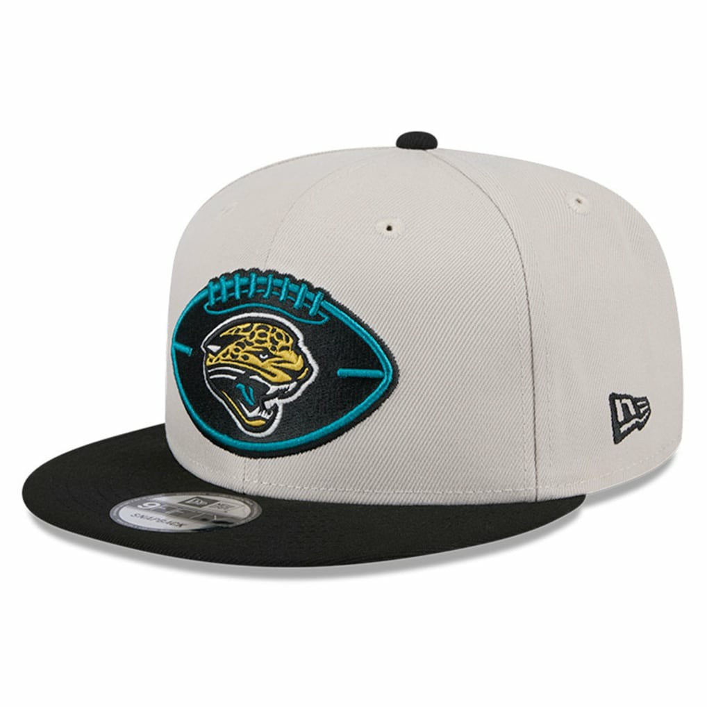 Jacksonville Jaguars New Era 2024 Sideline Historic 9FIFTY Snapback Hat Stone/Black - NFL