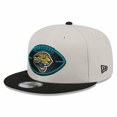 Jacksonville Jaguars New Era 2024 Sideline Historic 9FIFTY Snapback Hat Stone/Black - NFL