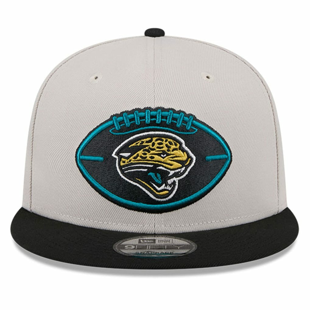 Jacksonville Jaguars New Era 2024 Sideline Historic 9FIFTY Snapback Hat Stone/Black - NFL