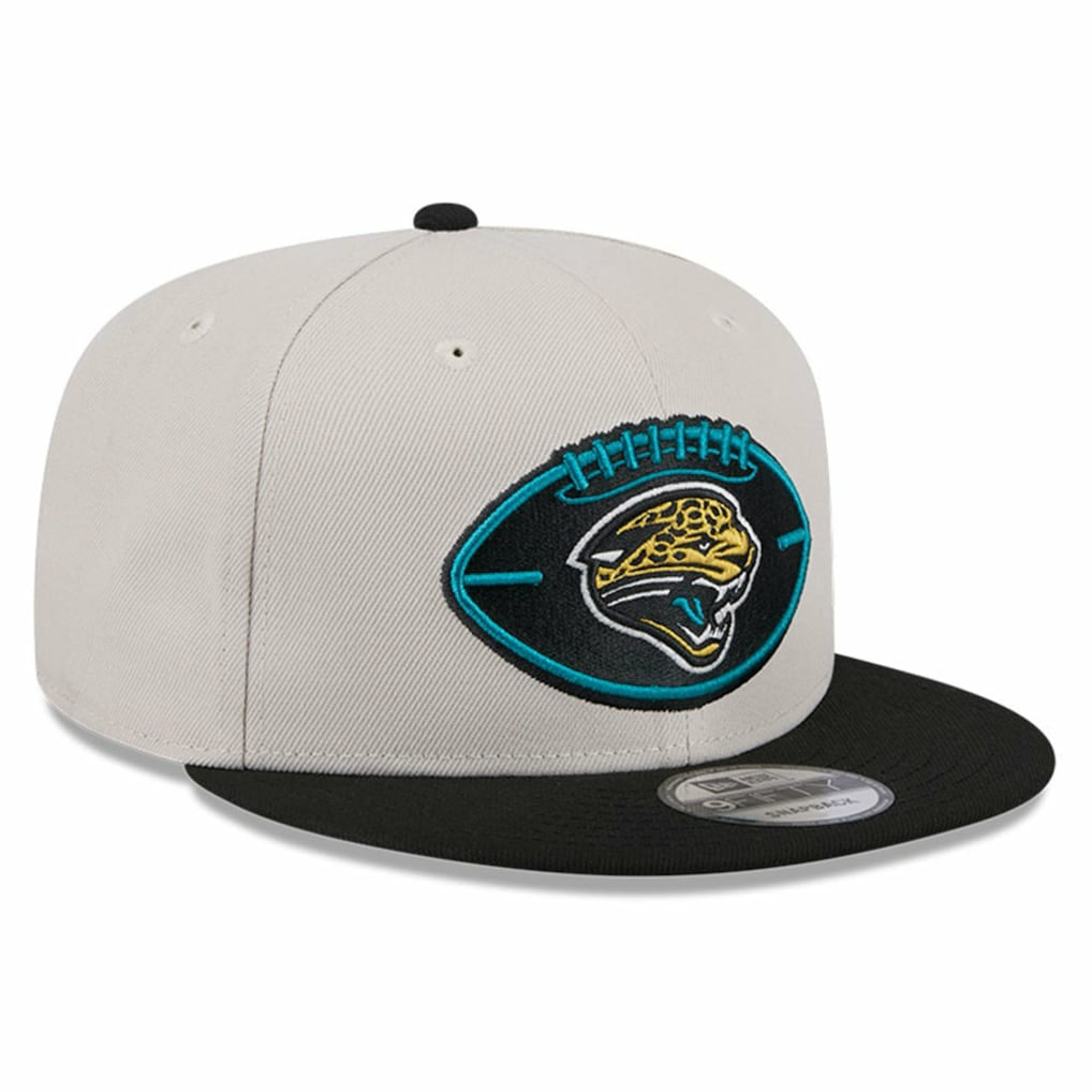 Jacksonville Jaguars New Era 2024 Sideline Historic 9FIFTY Snapback Hat Stone/Black - NFL