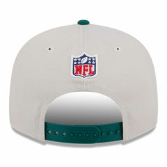 New York Jets New Era 2024 Sideline Historic 9FIFTY Snapback Hat Stone/Green - NFL