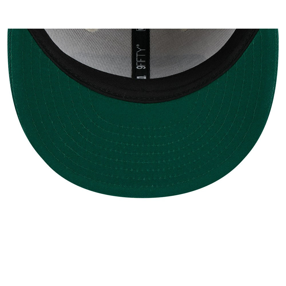 New York Jets New Era 2024 Sideline Historic 9FIFTY Snapback Hat Stone/Green - NFL