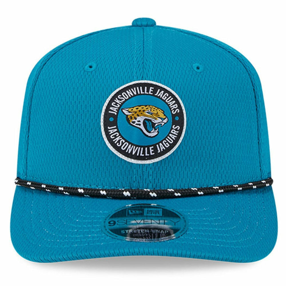 Jacksonville Jaguars New Era 2024 Sideline 9SEVENTY Stretch-Snap Hat Teal - NFL
