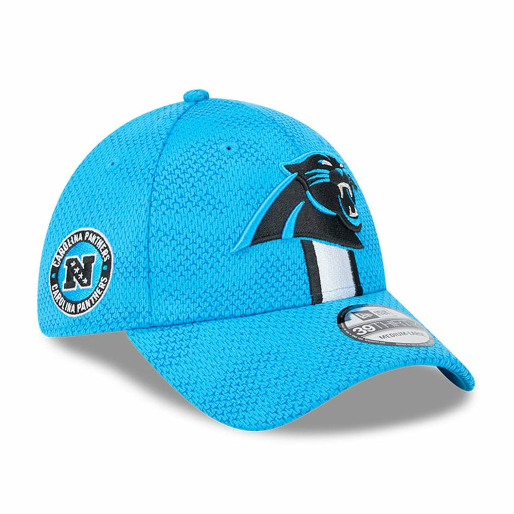 Carolina Panthers New Era 2024 Sideline 39THIRTY Flex Hat Blue - NFL