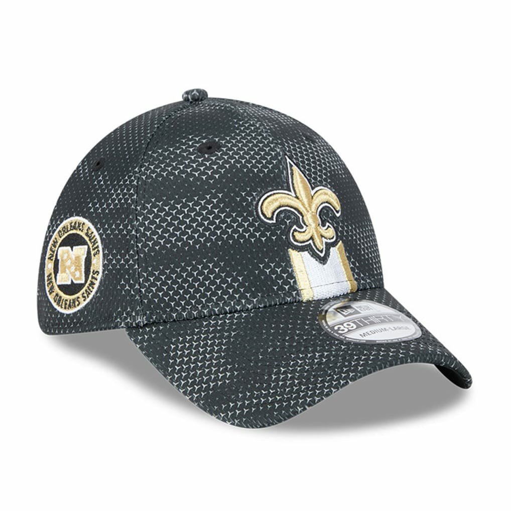 New Orleans Saints New Era 2024 Sideline 39THIRTY Flex Hat Black - NFL