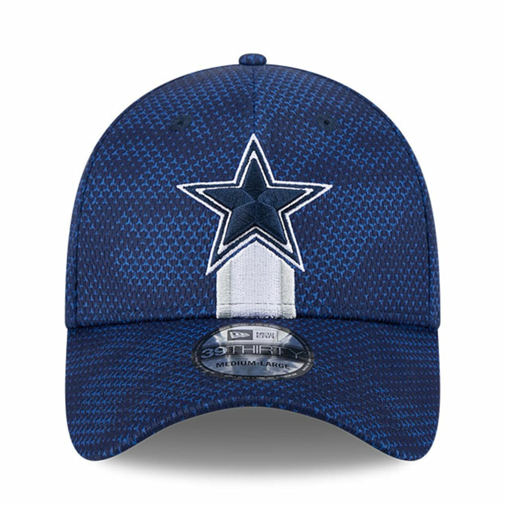 Dallas Cowboys New Era 2024 Sideline 39THIRTY Flex Hat Navy - NFL