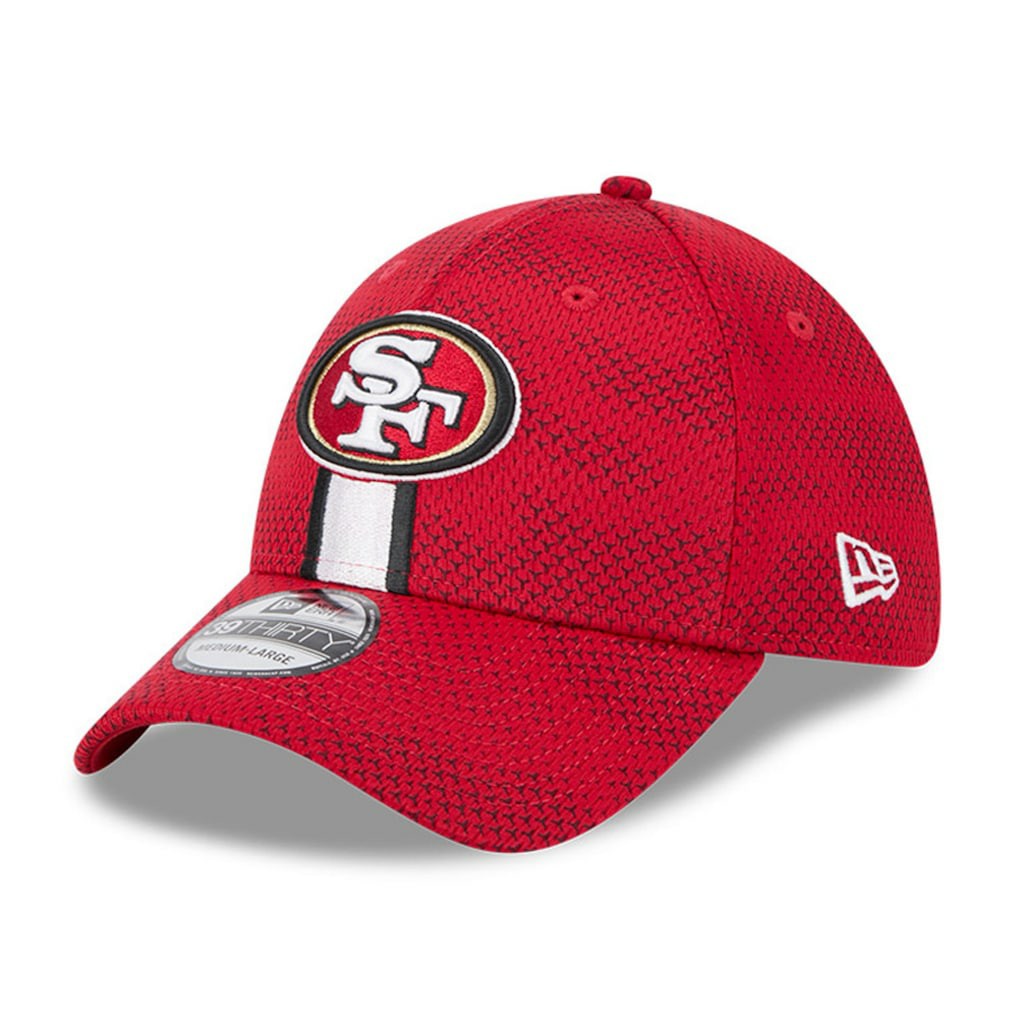 San Francisco 49ers New Era 2024 Sideline 39THIRTY Flex Hat Scarlet - NFL