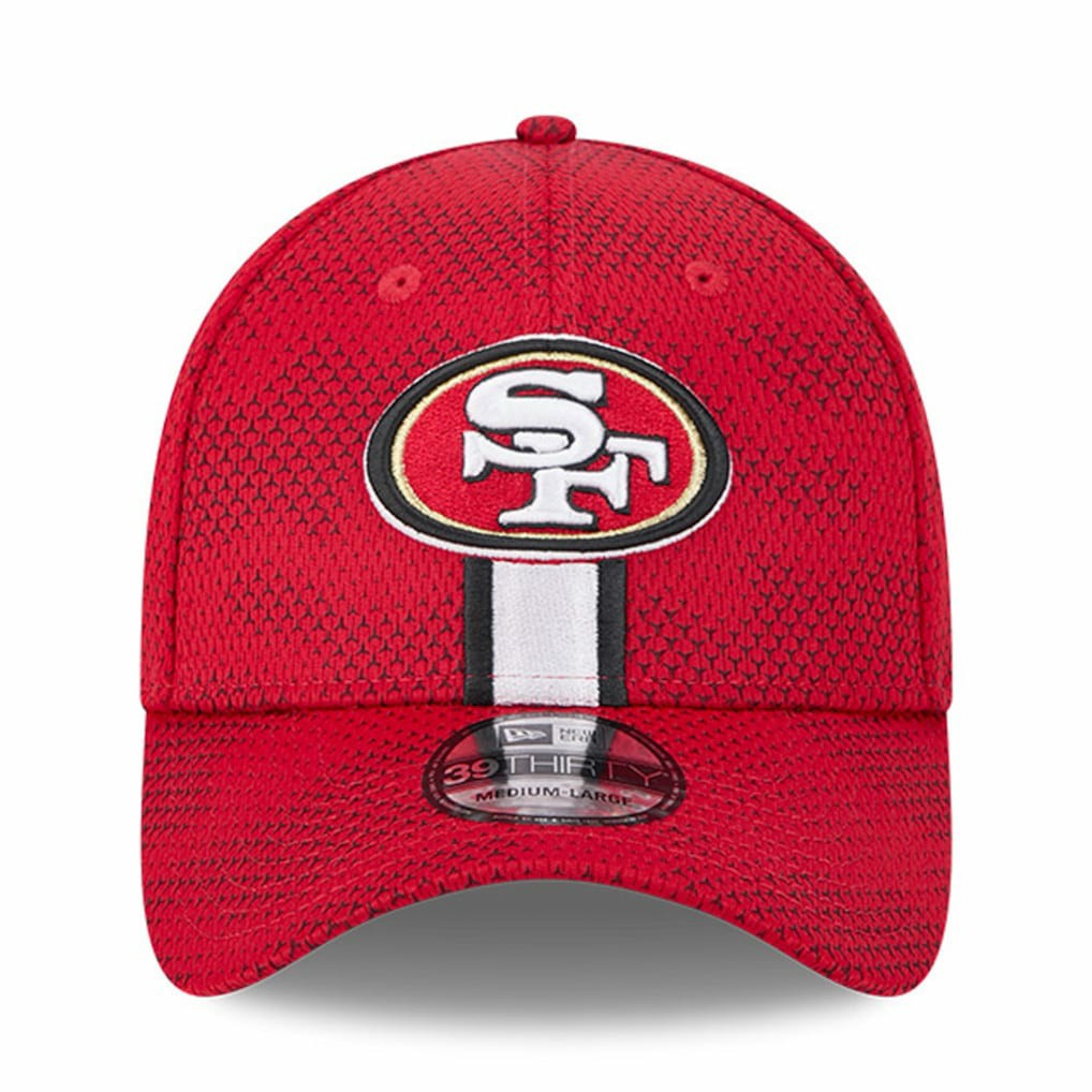San Francisco 49ers New Era 2024 Sideline 39THIRTY Flex Hat Scarlet - NFL