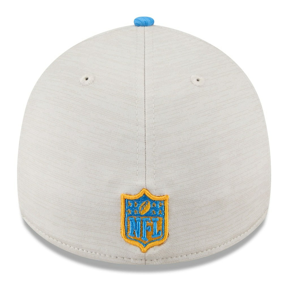 Los Angeles Chargers New Era 2024 Sideline Historic 39THIRTY Flex Hat Stone/Blue - NFL
